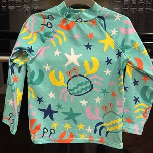Stella McCartney - Kids Crabby Rash Guard - Size: 5Y